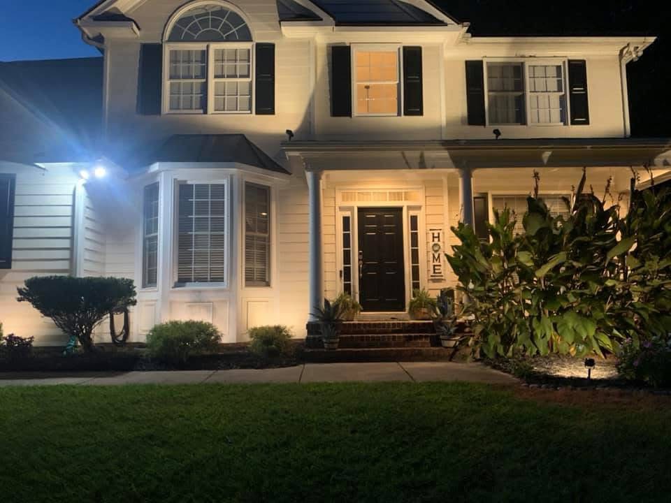 A home we light at night